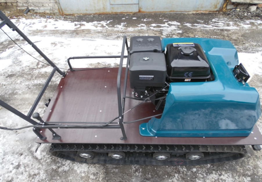 Мотобуксировщик AhtaR LR13 с реверс-вариатором Буран (задний ход) в Курске