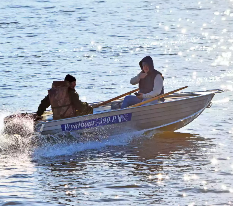 Алюминиевая лодка Wyatboat-390 P в Курске