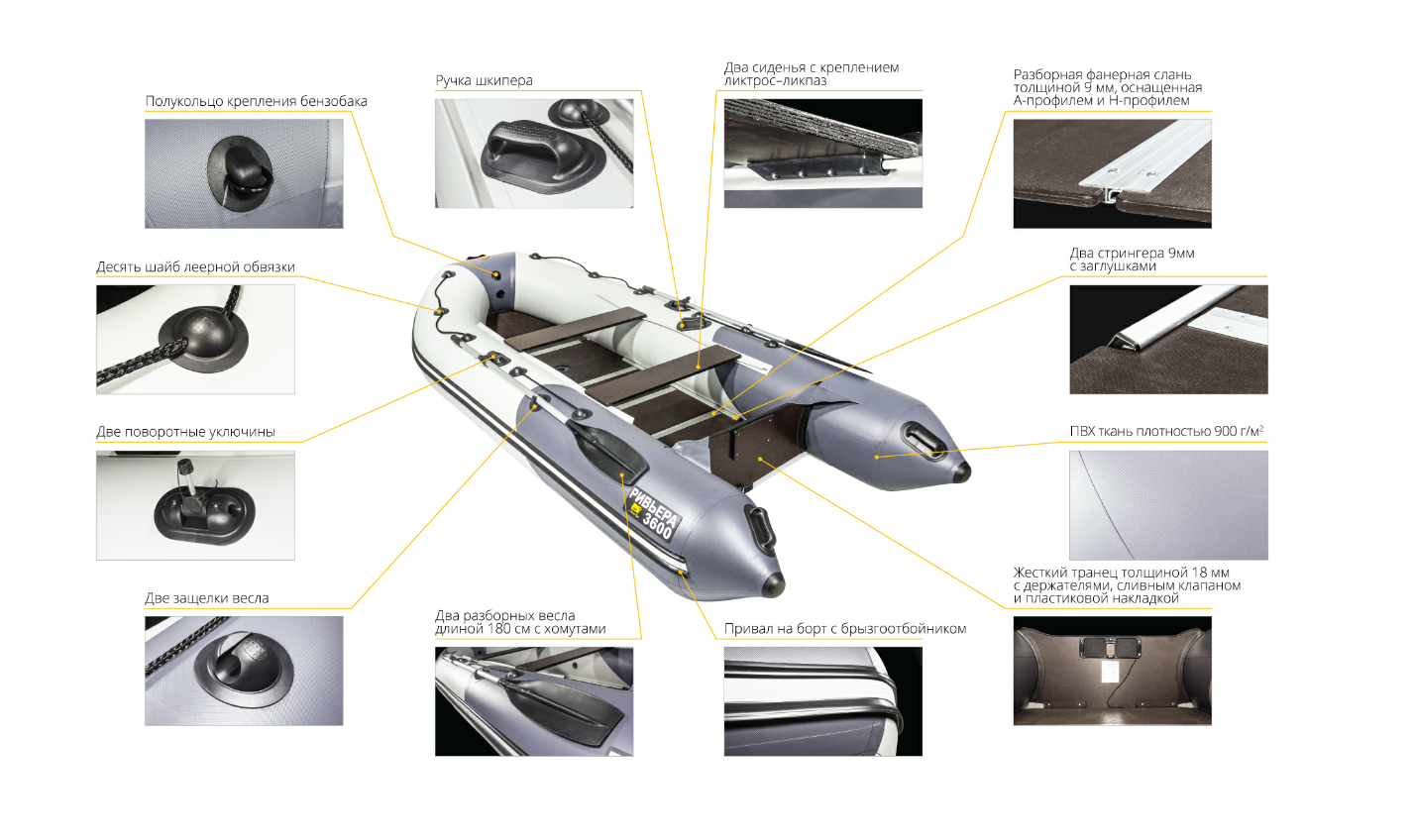 Лодка Ривьера Компакт 2900 СК в Курске