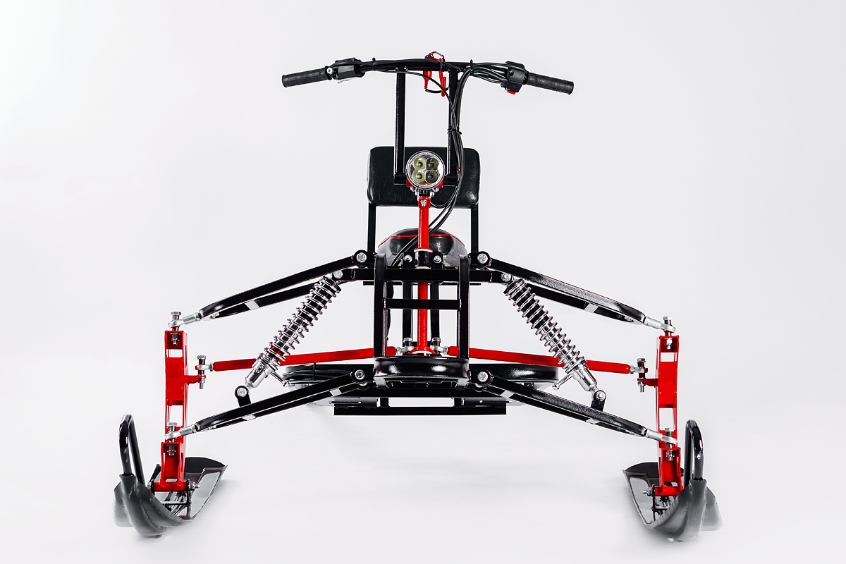 Лыжный модуль IKUDZO TERRAIN с подогревом ручек металлические лыжи в Курске