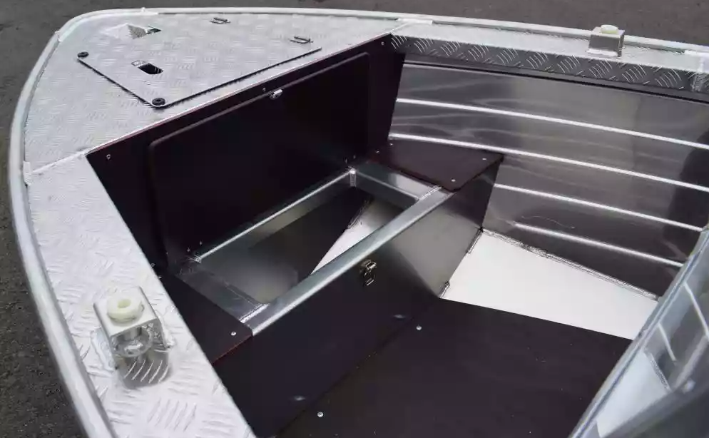 Алюминиевая лодка Wyatboat-390 DCM Увеличенный борт в Курске