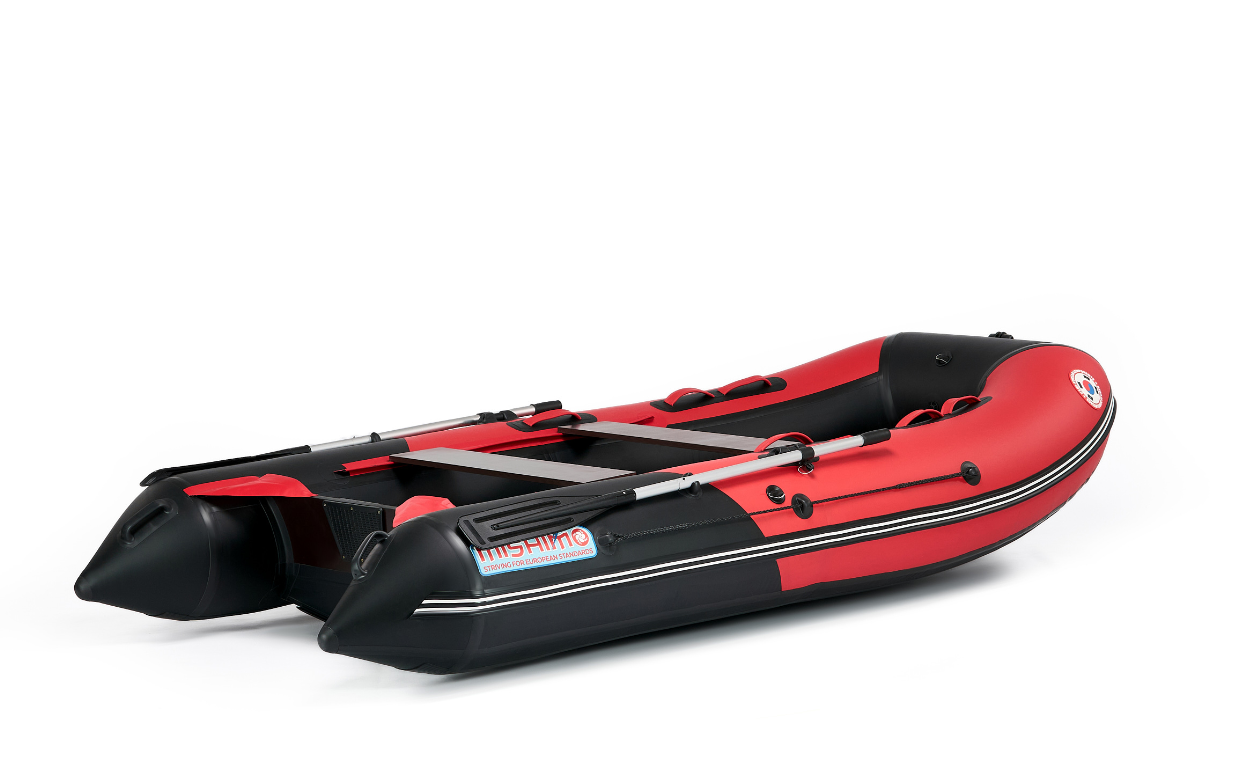 КОМПЛЕКТ ЛОДКА MISHIMO PRO 350 + ЛОДОЧНЫЙ МОТОР MARLIN MP 9.9 (15) AMHS PROLINE в Курске