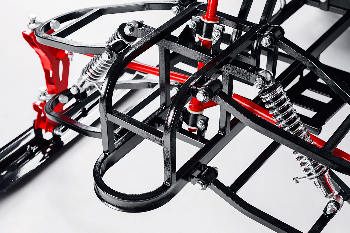 Лыжный модуль IKUDZO TERRAIN с подогревом ручек металлические лыжи в Курске