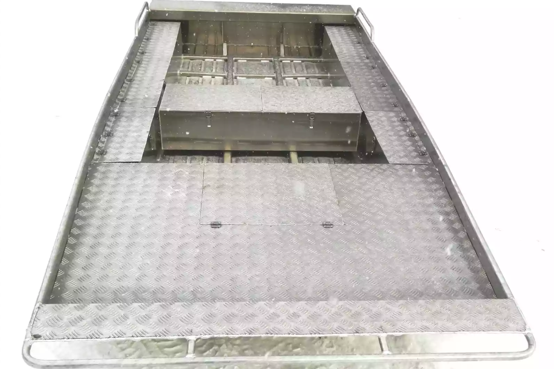 Алюминиевая лодка Wyatboat-390 Jonboat в Курске