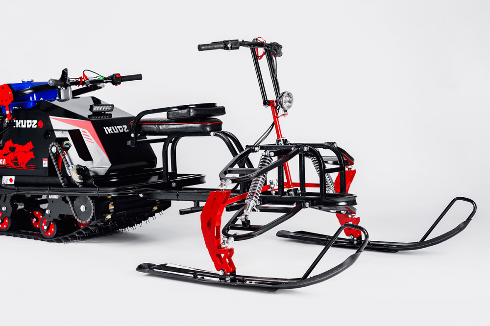 Лыжный модуль IKUDZO TERRAIN с подогревом ручек металлические лыжи в Курске