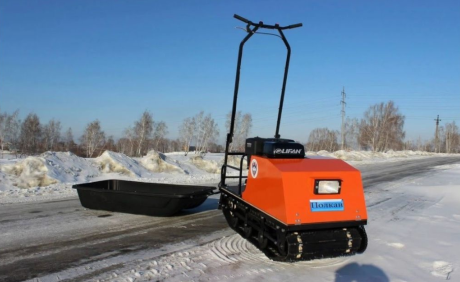 Мотобуксировщик Полкан мини 500К 15 л.с. в Курске