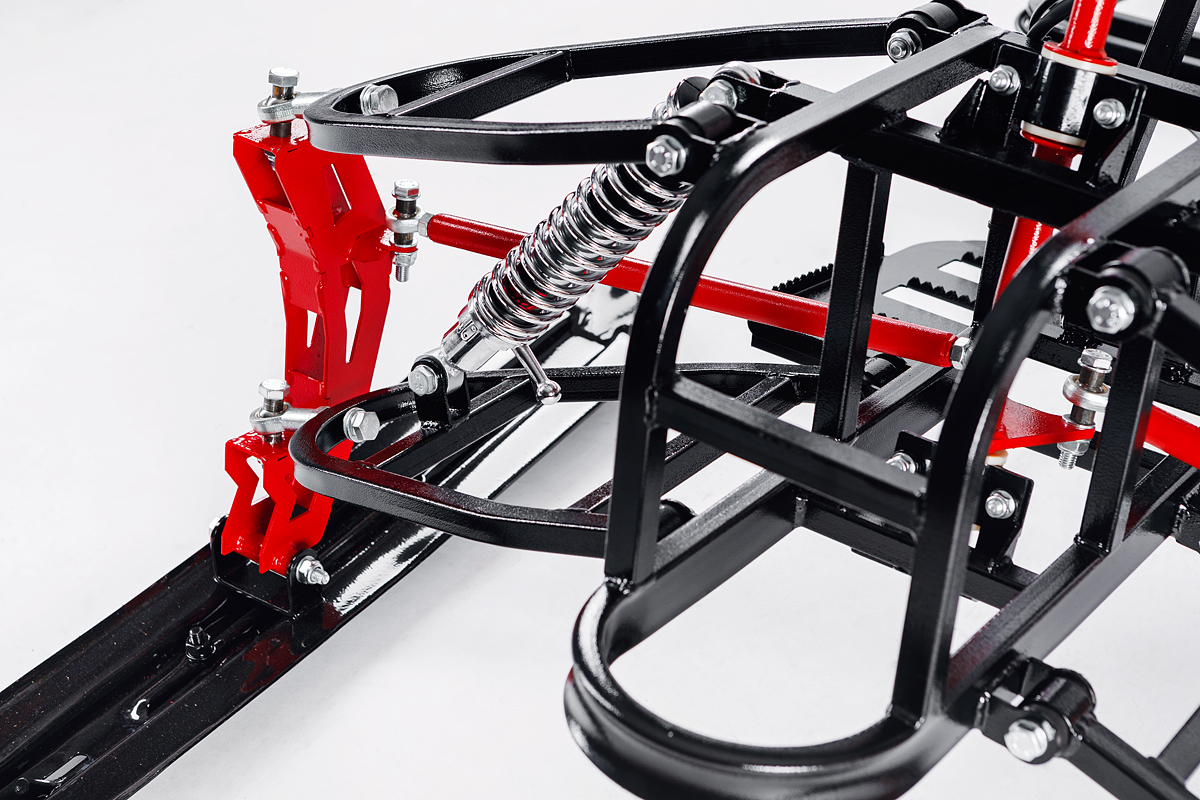 Лыжный модуль IKUDZO TERRAIN с подогревом ручек металлические лыжи в Курске