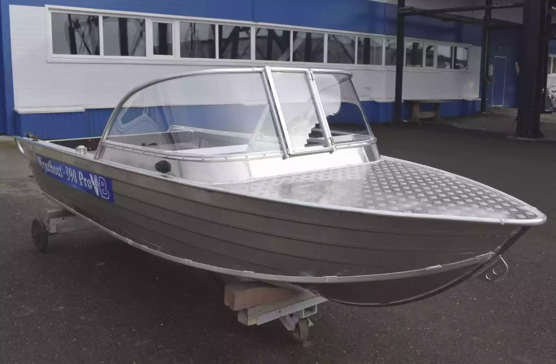 Алюминиевая лодка Wyatboat-390 Pro в Курске