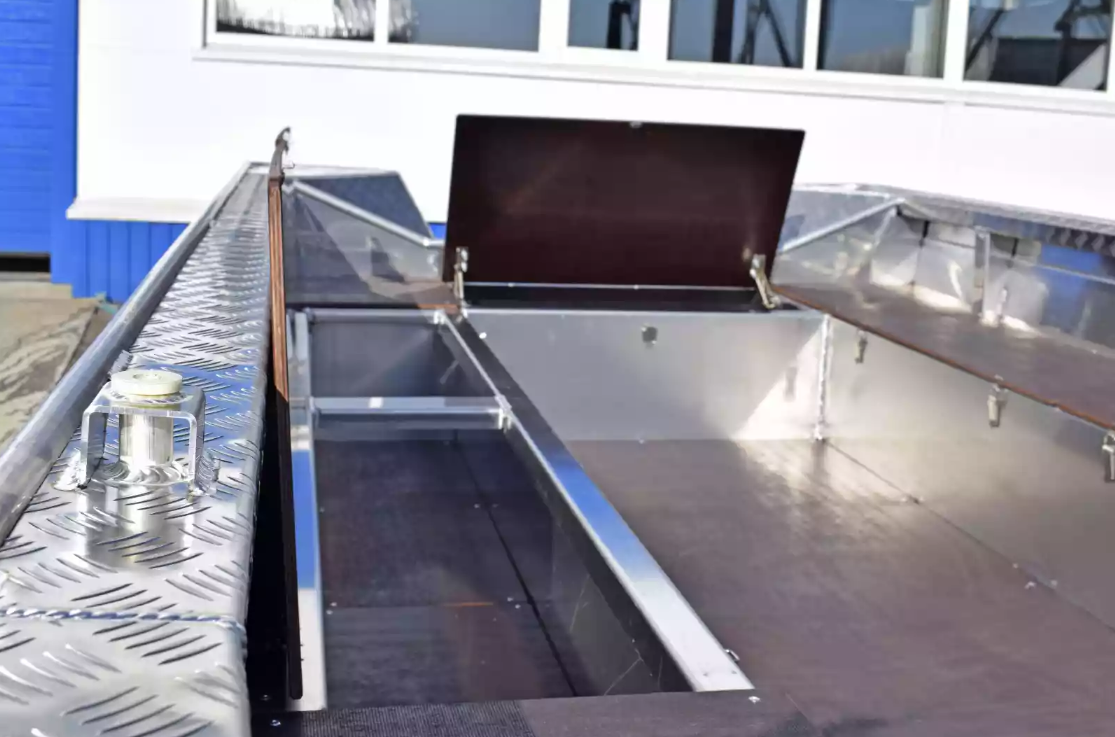 Алюминиевая лодка Wyatboat-490 Jonboat в Курске