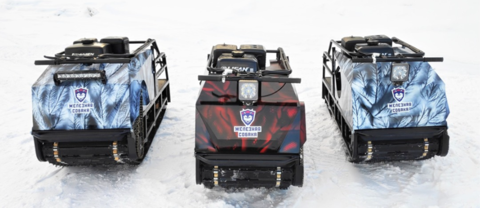 Мотобуксировщик Irondog (Железная собака) M500 15 Камуфляж Охотник в Курске