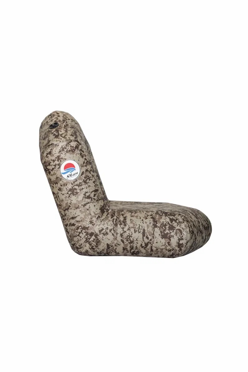 КРЕСЛО НАДУВНОЕ SMARINE, 85Х75 СМ, ПВХ, КОРИЧНЕВЫЙ ПИКСЕЛЬ в Курске