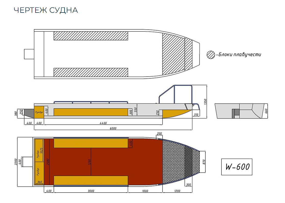 Алюминиевая лодка Wyatboat-600 в Курске