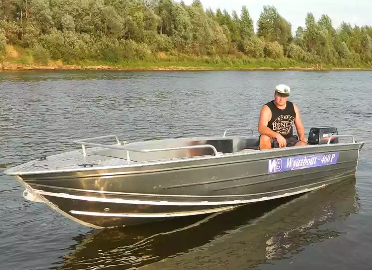 Алюминиевая лодка Wyatboat-460 P в Курске
