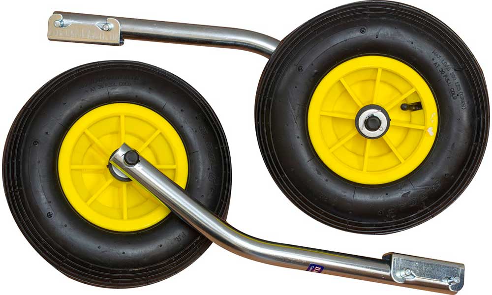 Транцевые колеса 330 мм модульные удлиненные в Курске