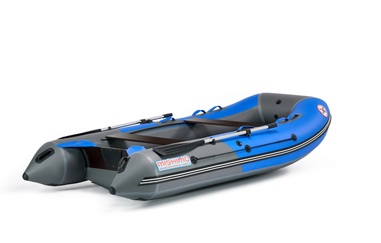 КОМПЛЕКТ ЛОДКА MISHIMO PRO 350 + ЛОДОЧНЫЙ МОТОР MARLIN MP 9.9 (15) AMHS PROLINE в Курске