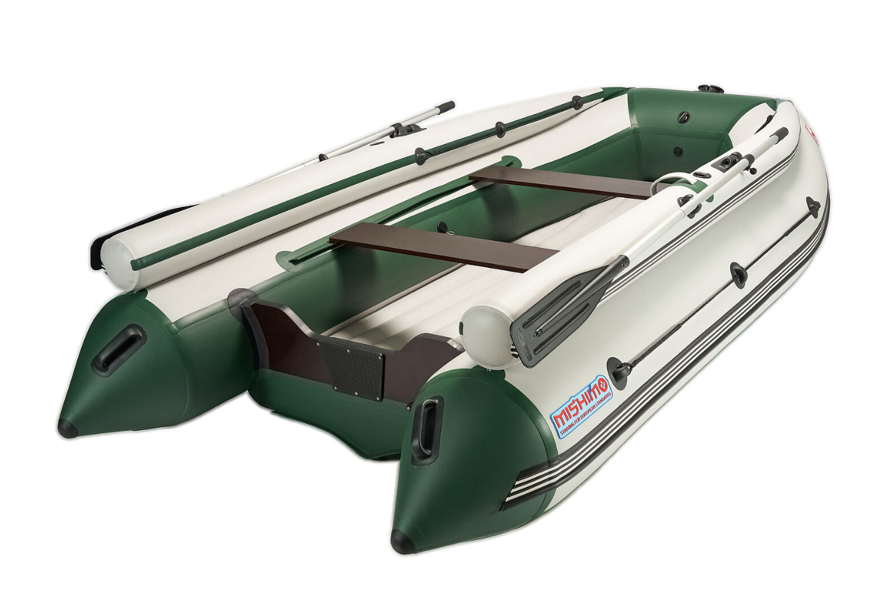 КОМПЛЕКТ ЛОДКА MISHIMO FAMILY LITE 370 + МОТОР MARLIN MP 9.9 AMHS PROLINE FORCE в Курске