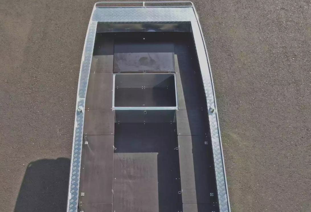 Алюминиевая лодка Wyatboat-490 Jonboat в Курске