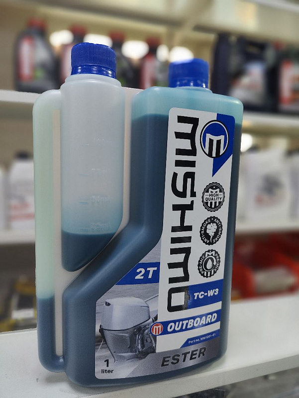 Масло MISHIMO 2T OUTBOARD (ESTER) полусинтетика 1 л в Курске