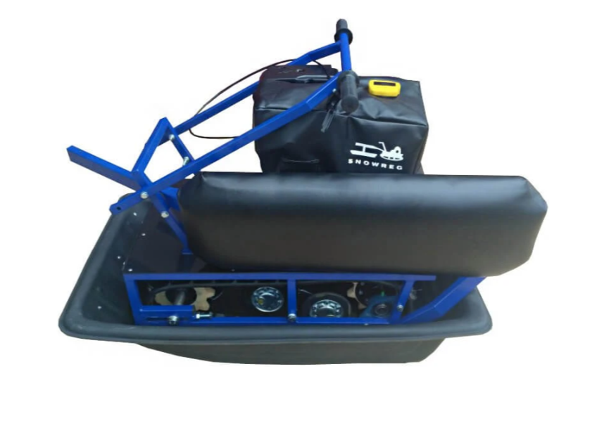 Мини-мотобуксировщик Альбатрос-М с фарой в Курске