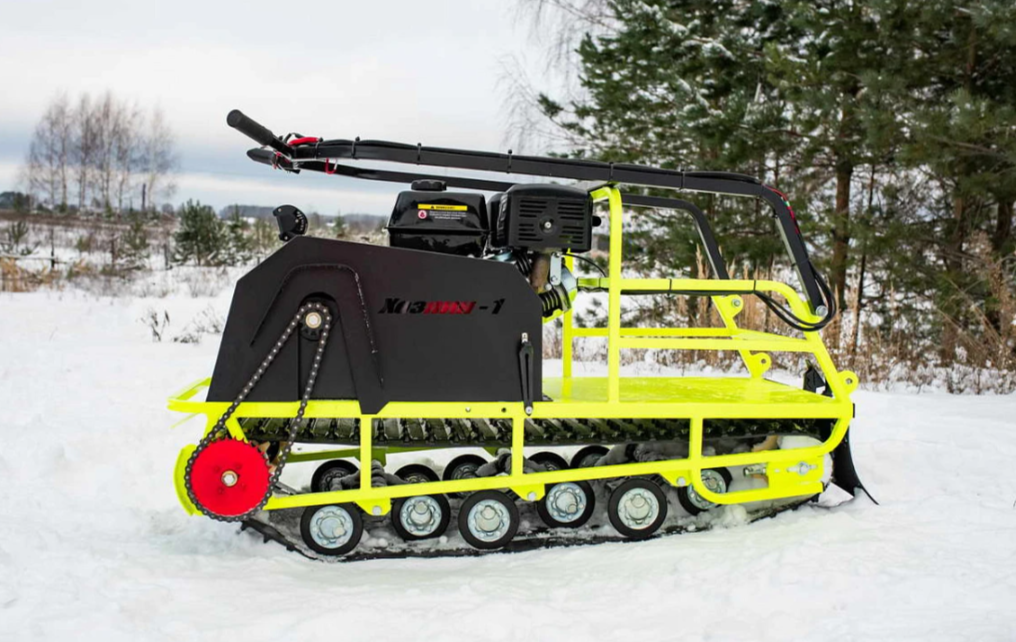 Мотобуксировщик Бурлак ХОЗЯИН-1 (капот металл) в Курске