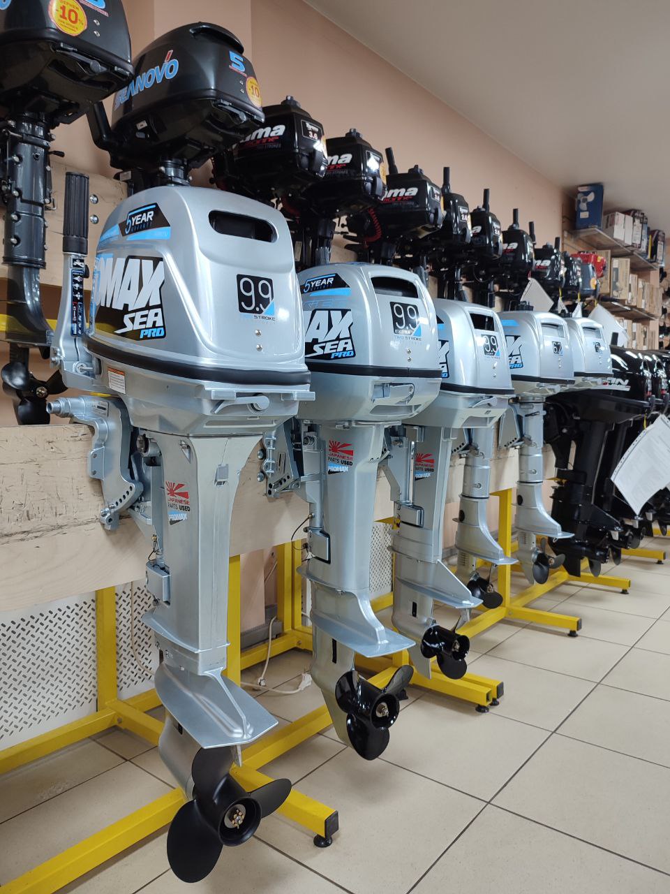 Лодочный мотор PROMAX SP5FHS (внешний бак 12 л) в Курске