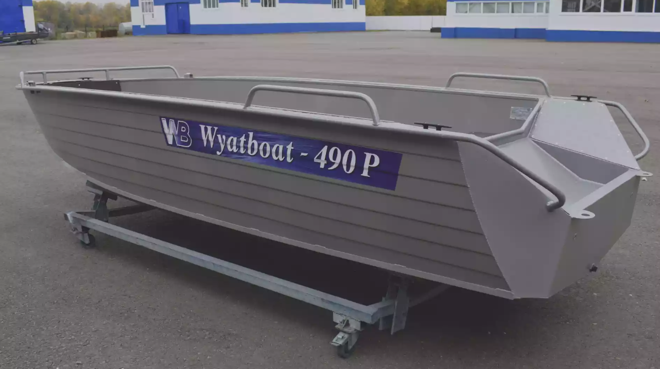 Алюминиевая лодка Wyatboat-490 P в Курске