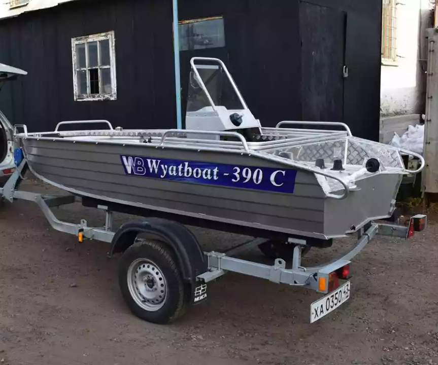 Алюминиевая лодка Wyatboat-390 C в Курске
