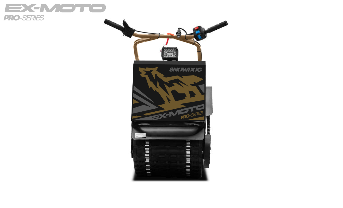 Мотобуксировщик EX-MOTO SNOWDOG S380 8л.с. в Курске