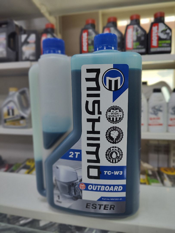 Масло MISHIMO 2T OUTBOARD (ESTER) полусинтетика 1 л в Курске