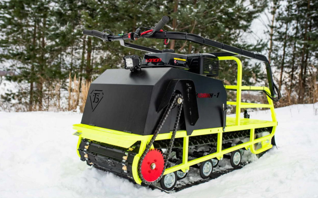 Мотобуксировщик Бурлак ХОЗЯИН-1 (капот металл) в Курске