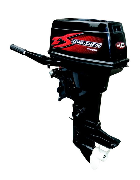 Лодочный мотор Zongshen T40 (+руль+пульт) в Курске