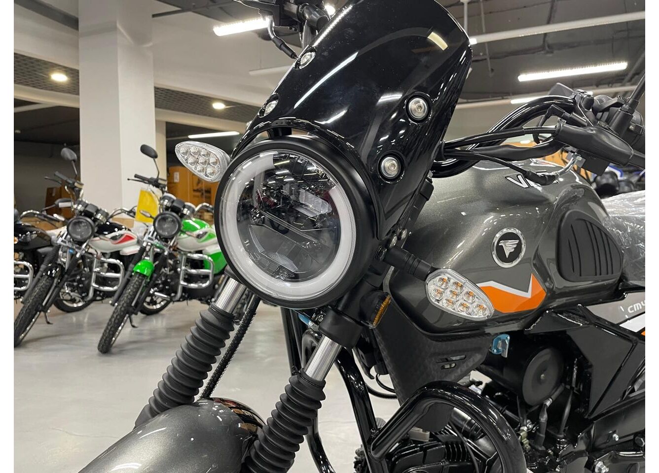 Мопед VMC NOVA 49сс (125сс) Led Full, дисковый тормоз, RKB RATO с баланс. валом, сигнализация в Курске