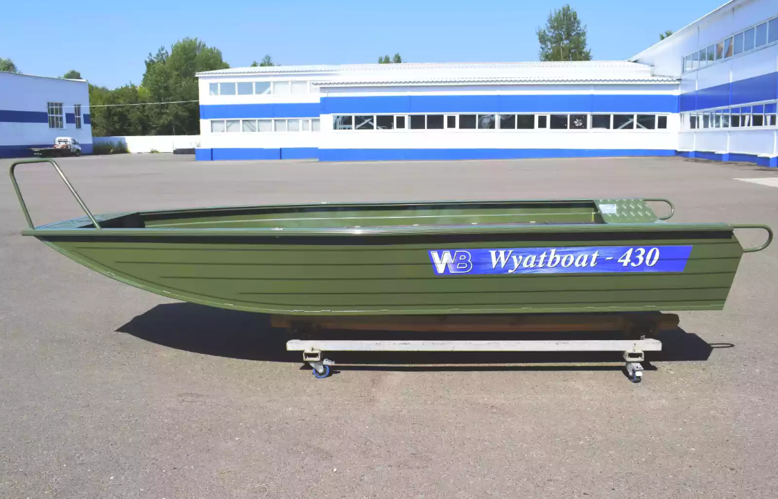 Алюминиевая лодка  Wyatboat-430 Master Fish в Курске