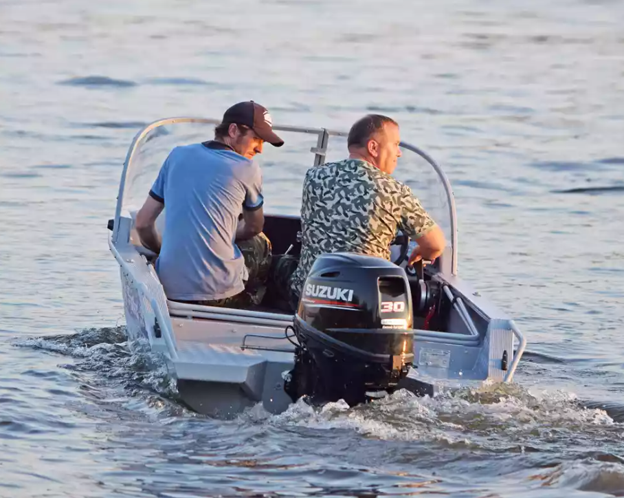 Алюминиевая лодка Wyatboat-390 DCM в Курске