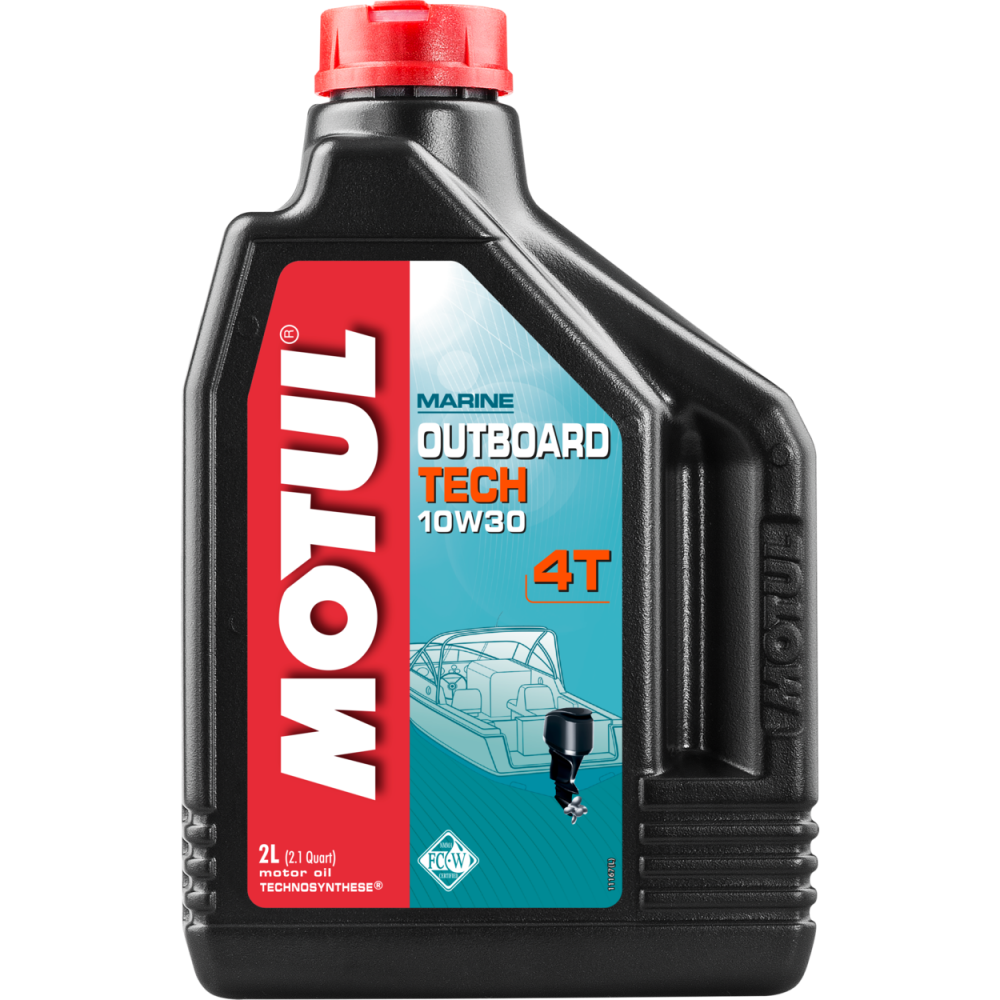 МОТОРНОЕ МАСЛО MOTUL OUTBOARD TECH 10W-30 4T 1 ЛИТР в Курске