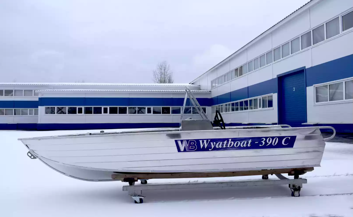 Алюминиевая лодка Wyatboat-390 C в Курске