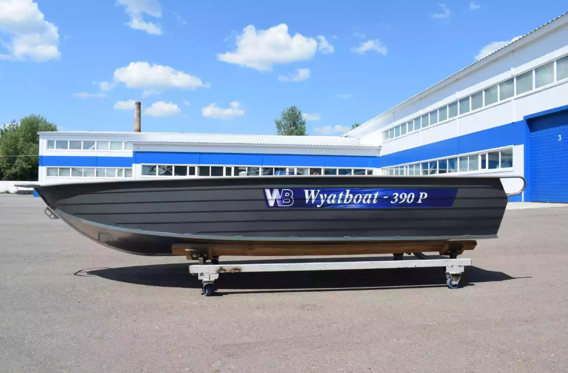 Алюминиевая лодка Wyatboat-390Р Fish в Курске