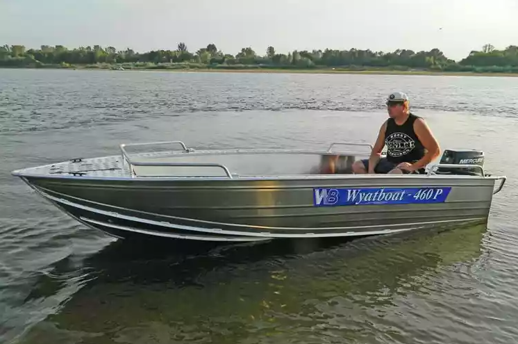 Алюминиевая лодка Wyatboat-460 P в Курске