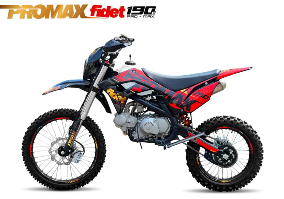 Мотоцикл (питбайк) PROMAX FIDET (ФАЙДЕТ) 190E MAX PRO LUX 19/16 в Курске
