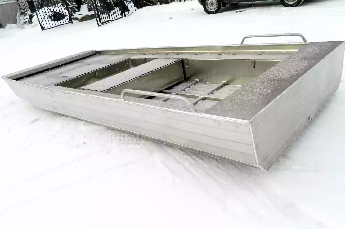 Алюминиевая лодка Wyatboat-390 Jonboat в Курске