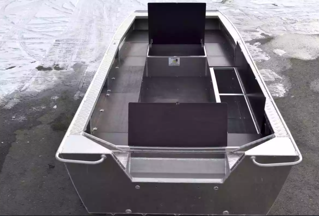 Алюминиевая лодка Wyatboat-490 Jonboat в Курске