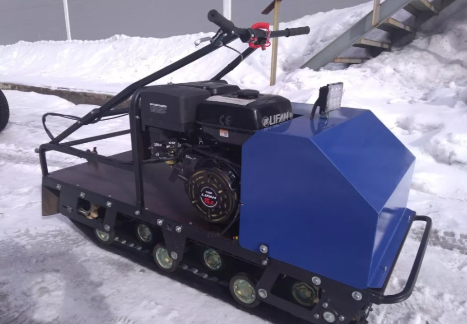 Мотобуксировщик AhtaR ЗИМА с реверсом (задний ход) в Курске