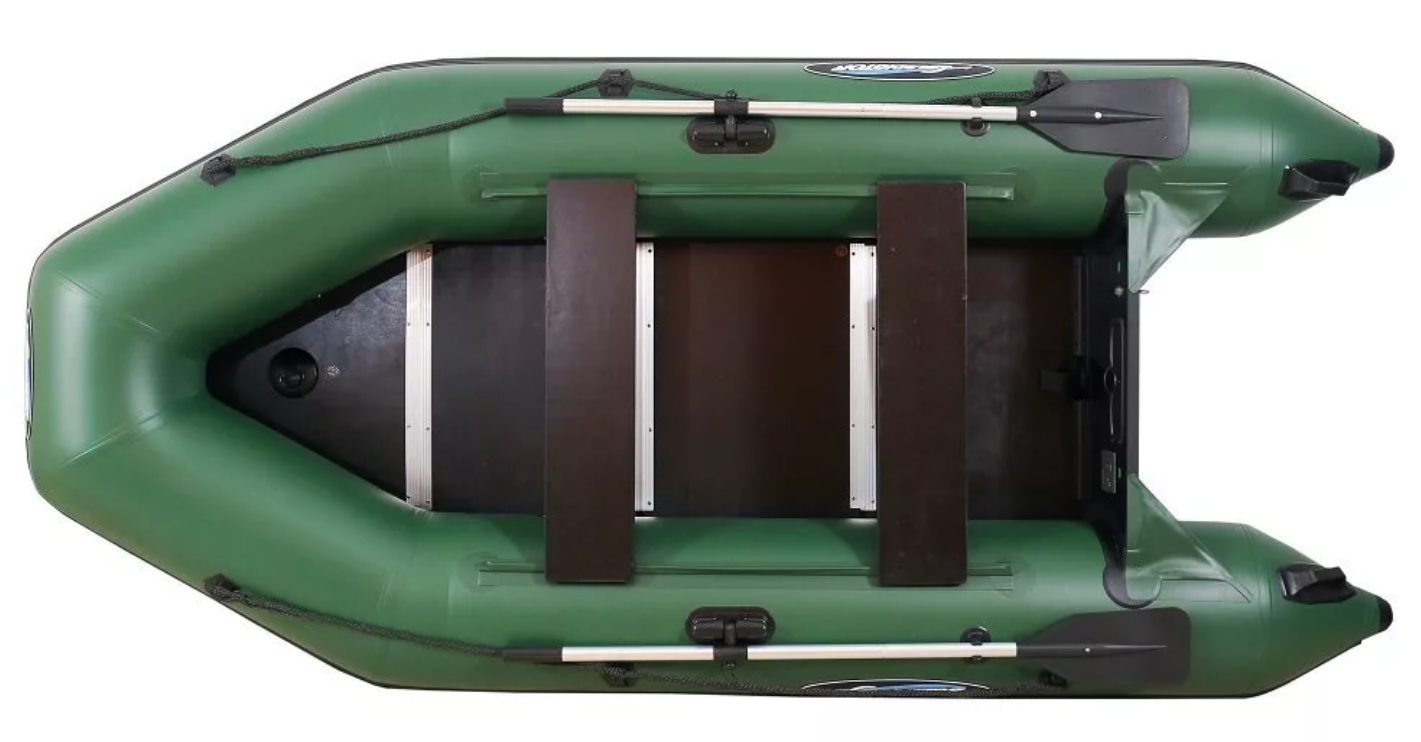 МОТОРНО-ГРЕБНАЯ ЛОДКА ПВХ GLADIATOR A 280 ТК С ФАНЕРНЫМ ДНОМ в Курске