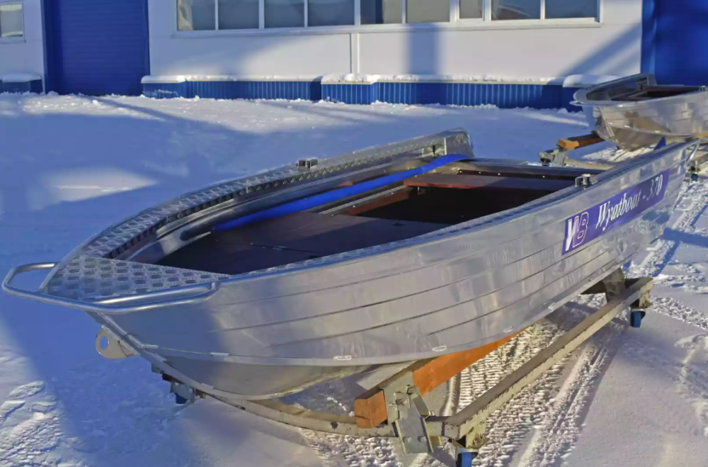 Алюминиевая лодка Wyatboat-370 Р FISH в Курске