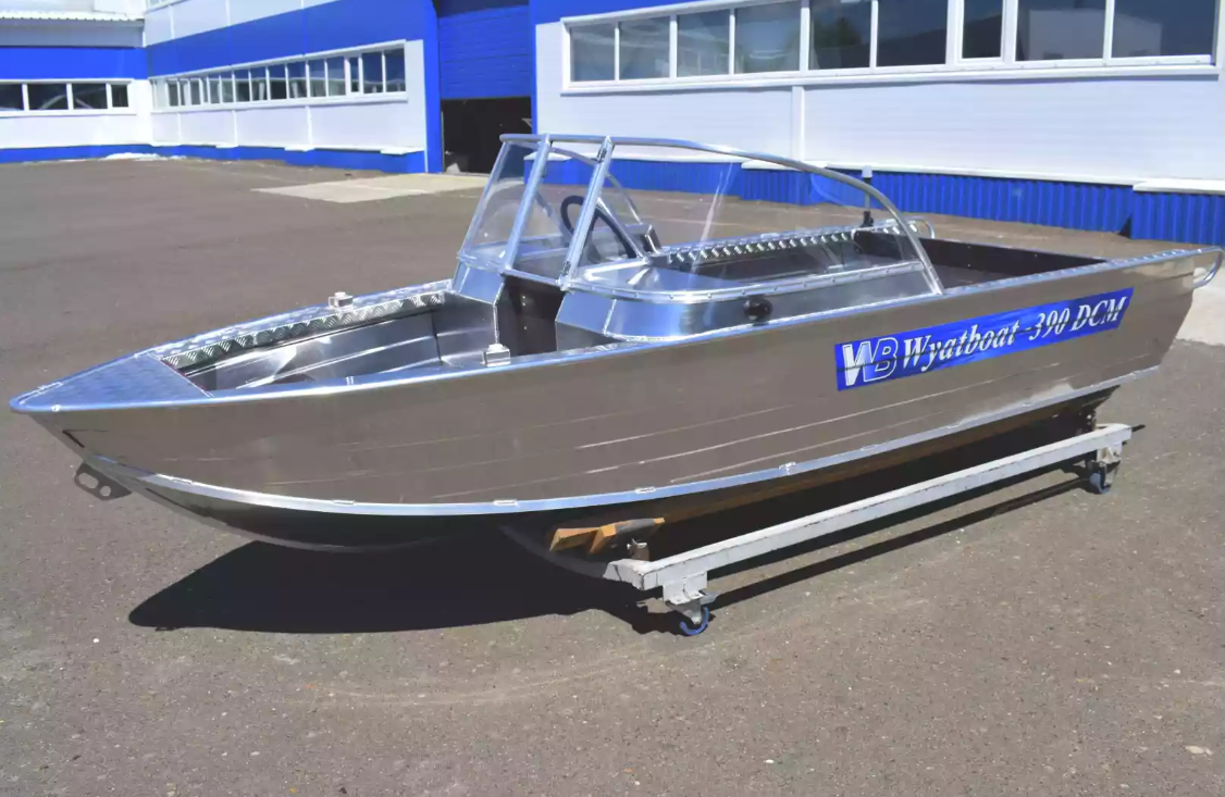 Алюминиевая лодка Wyatboat-390 DCM в Курске