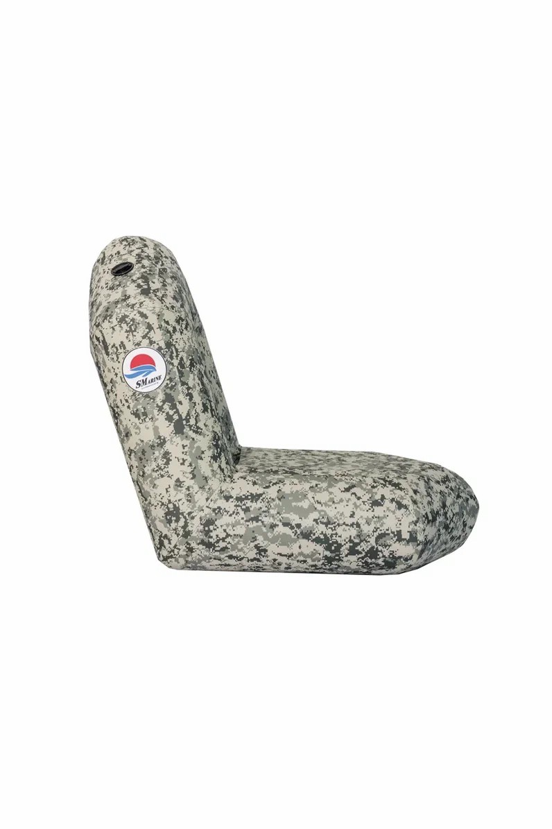 КРЕСЛО НАДУВНОЕ SMARINE, 85Х75 СМ, ПВХ, ЗЕЛЕНЫЙ ПИКСЕЛЬ в Курске