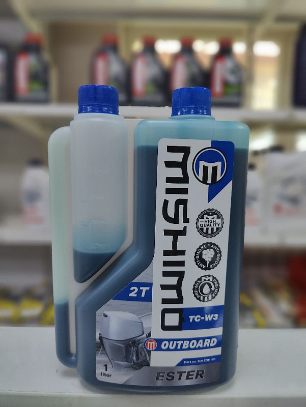 Масло MISHIMO 2T OUTBOARD (ESTER) полусинтетика 1 л в Курске