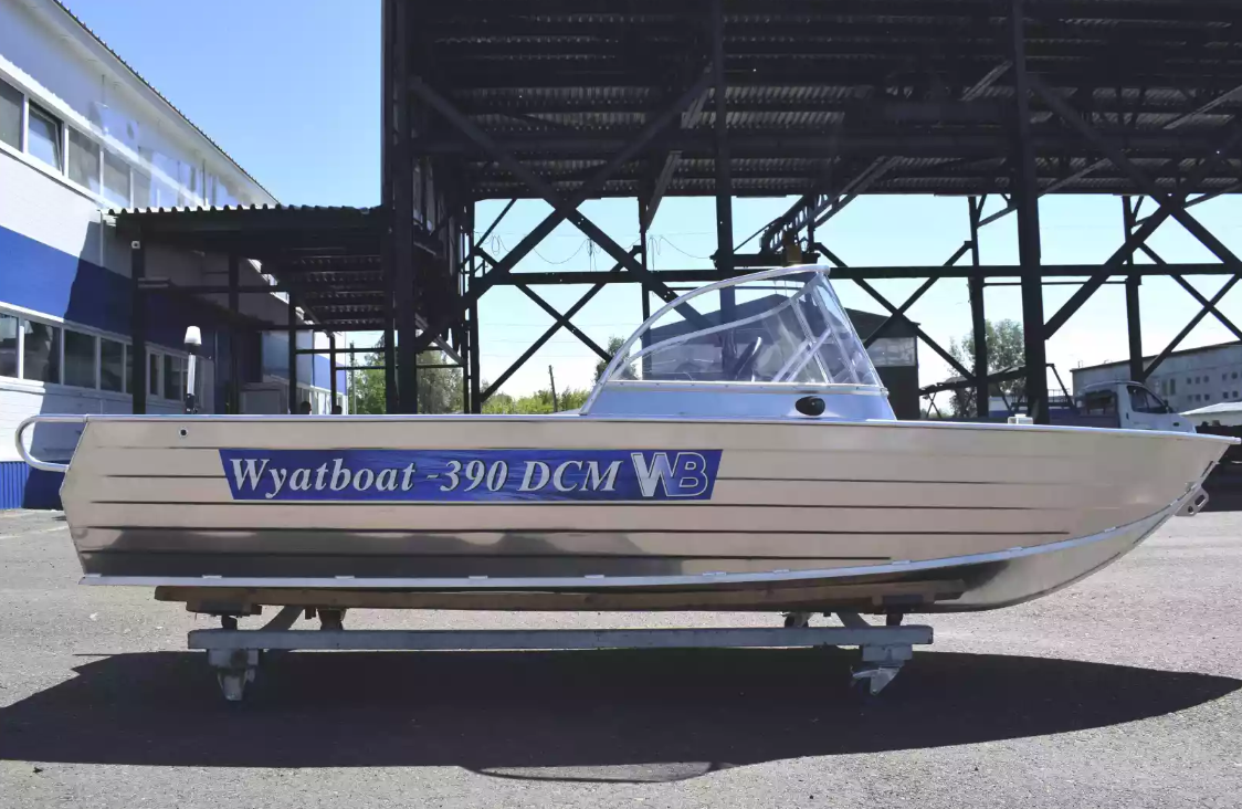 Алюминиевая лодка Wyatboat-390 DCM в Курске