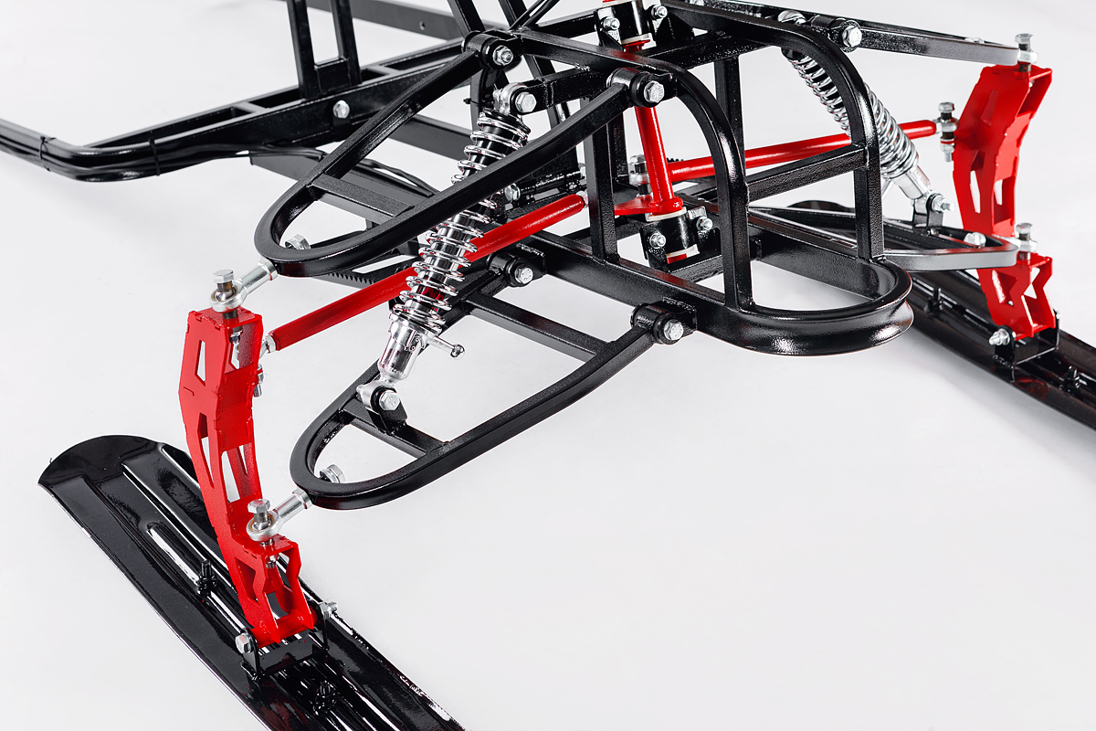 Лыжный модуль IKUDZO TERRAIN с подогревом ручек металлические лыжи в Курске