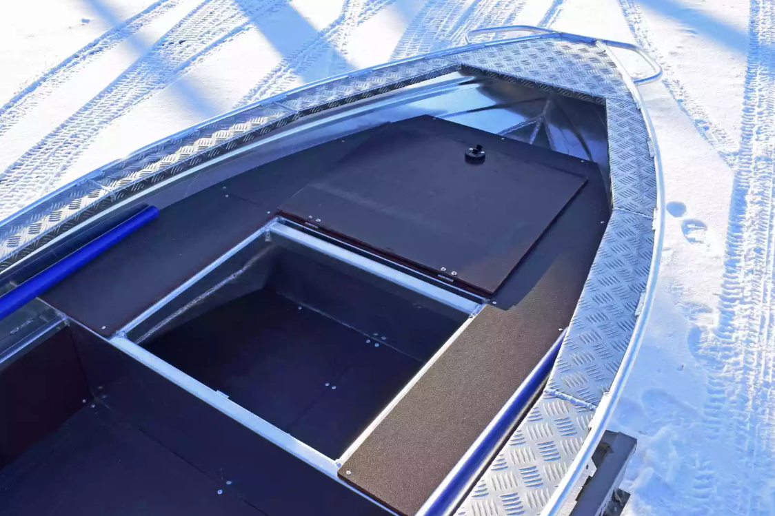 Алюминиевая лодка Wyatboat-370 Р FISH в Курске